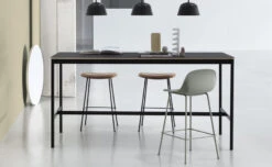 Muuto Fiber Stool With Backrest And Tube Base -Chair Sales fiber stool backrest tube base iskos berlin muuto 8