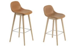 Muuto Fiber Stool With Backrest And Wood Base -Chair Sales fiber stool backrest wood base iskos berlin muuto 6