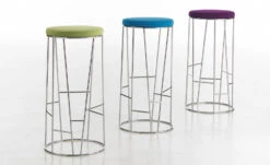 Forest Stool With Upholstered Seat -Chair Sales forest stool upholstered seat arik levy bernhardt design 3