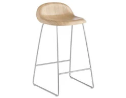 Gubi 3d Sled Base Wood Stool -Chair Sales gubi 3d sled base wood stool komplot design 2