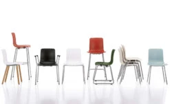Vitra Hal Tube Stackable Side Chair -Chair Sales hal tube stackable side chair jasper morrison vitra 5