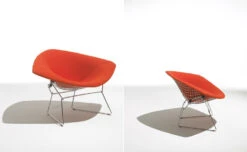 Bertoia Large Diamond Chair -Chair Sales harry bertoia large diamond lounge chair knoll 3634e91d0e