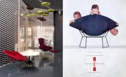 Bertoia Large Diamond Chair -Chair Sales harry bertoia large diamond lounge chair knoll 78945eabb0