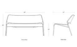 Hot Mesh Settee -Chair Sales hot mesh settee blu dot 9