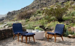 Jens Risom Outdoor Ottoman -Chair Sales jens risom outdoor ottoman knoll 8