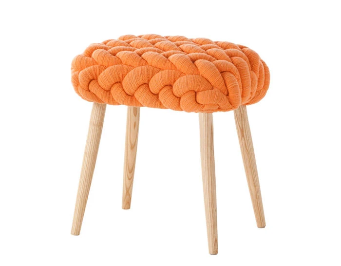 Knitted Stool 3 Knitted Stool