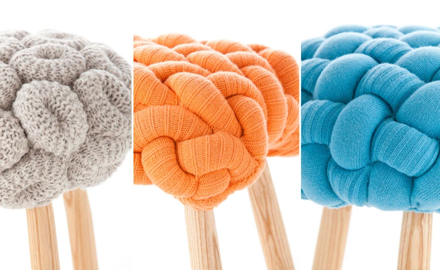 Knitted Stool 12 Knitted Stool - Image 10