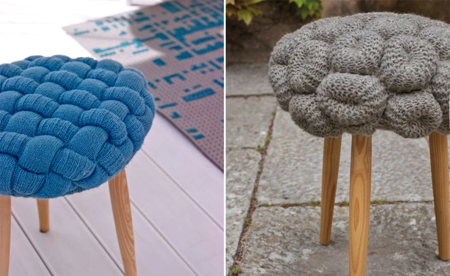 Knitted Stool 11 Knitted Stool - Image 9