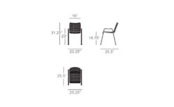Vitra Landi Stacking Chair -Chair Sales landi stacking chair hans coray vitra 18