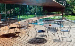 Leaf Stacking Chair With Sled Base -Chair Sales leaf stacking chair sled base lievore altherr molina arper 12