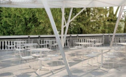 Leaf Stacking Chair With Sled Base -Chair Sales leaf stacking chair sled base lievore altherr molina arper 4