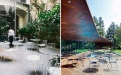 Leaf Stacking Chair With Sled Base -Chair Sales leaf stacking chair sled base lievore altherr molina arper 9