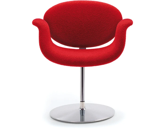 Pierre Paulin Little Tulip Chair With Disc Base 3 Pierre Paulin Little Tulip Chair With Disc Base