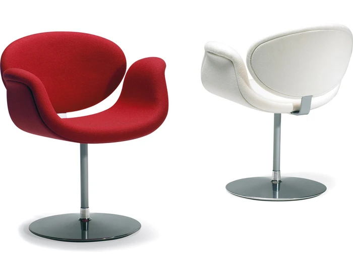 Pierre Paulin Little Tulip Chair With Disc Base 4 Pierre Paulin Little Tulip Chair With Disc Base - Image 2