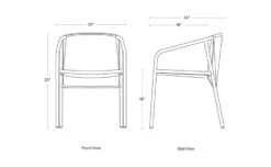 Lookout Outdoor Dining Chair -Chair Sales lookout outdoor dining chair blu dot 91671a1681