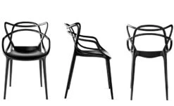 Kartell Masters Stacking Chair 2 Pack -Chair Sales masters stacking chair philippe starck kartell 4