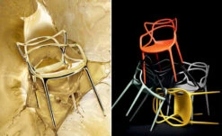 Kartell Masters Stacking Chair 2 Pack -Chair Sales masters stacking chair philippe starck kartell 7