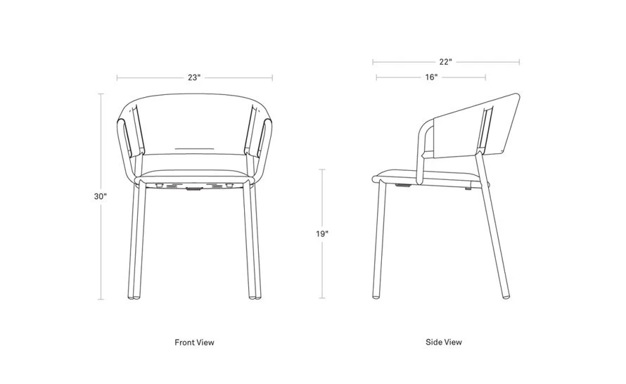 Mate Outdoor Dining Chair 14 Mate Outdoor Dining Chair - Image 12