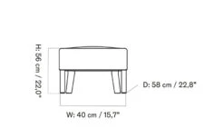 My Own Ottoman -Chair Sales my own ottoman footstool flemming lassen audo 8c10cca9a0