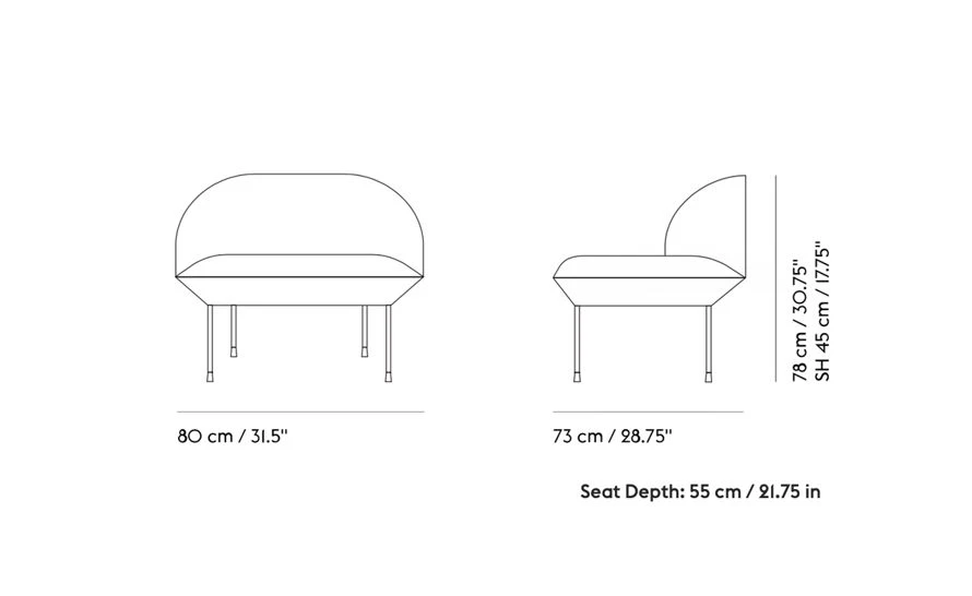Muuto Oslo Sofa 1 Seater 19 Muuto Oslo Sofa 1 Seater - Image 17