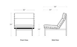 Perch Outdoor Lounge Chair -Chair Sales perch outdoor lounge chair blu dot 10