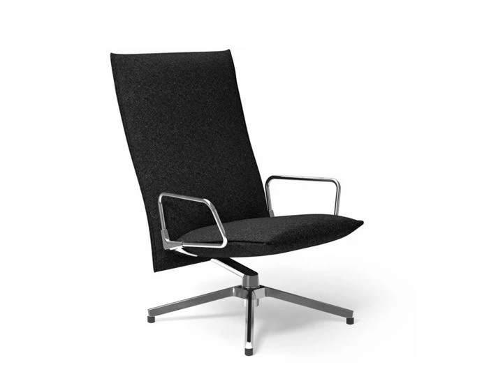 Pilot High Back Lounge Chair With Loop Arms 3 Pilot High Back Lounge Chair With Loop Arms