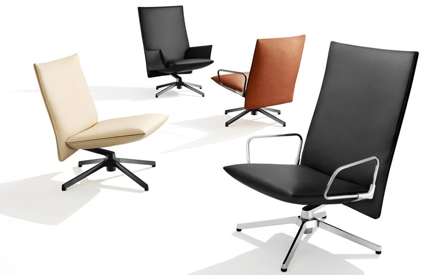 Pilot High Back Lounge Chair With Loop Arms 10 Pilot High Back Lounge Chair With Loop Arms - Image 8