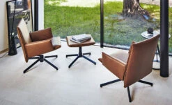 Pilot Low Back Lounge Chair With Upholstered Arms -Chair Sales pilot low back lounge chair upholstered arms barber osgerby knoll 5