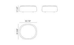 Pix 137 Three Seat Ottoman -Chair Sales pix 137 three seat ottoman ichiro iwasaki arper 7