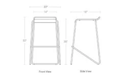 Blu Dot Ready Stacking Stool -Chair Sales ready stacking barstool blu dot 15