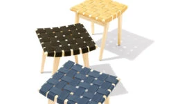 Risom Low Stool -Chair Sales risom low stool jens risom knoll 3