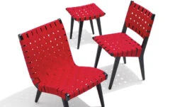 Risom Low Stool -Chair Sales risom low stool jens risom knoll 5