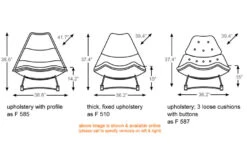 Rocking Chair F510 -Chair Sales rocking chair f510 geoffrey harcourt artifort 5