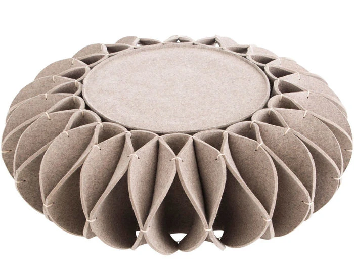 Ruff Low Pouf 4 Ruff Low Pouf - Image 2