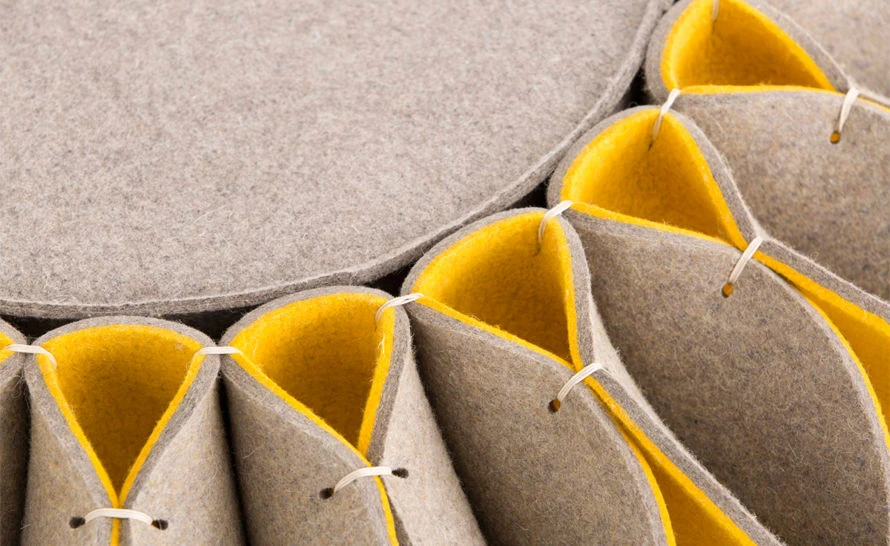 Ruff Low Pouf 8 Ruff Low Pouf - Image 6