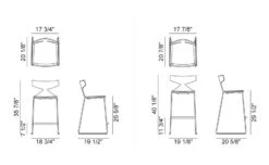 Saya Sled Base Stool -Chair Sales saya sled base stool lievore altherr molina arper 5
