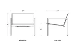 Skiff Outdoor Lounge Chair -Chair Sales skiff outdoor lounge chair blu dot 9