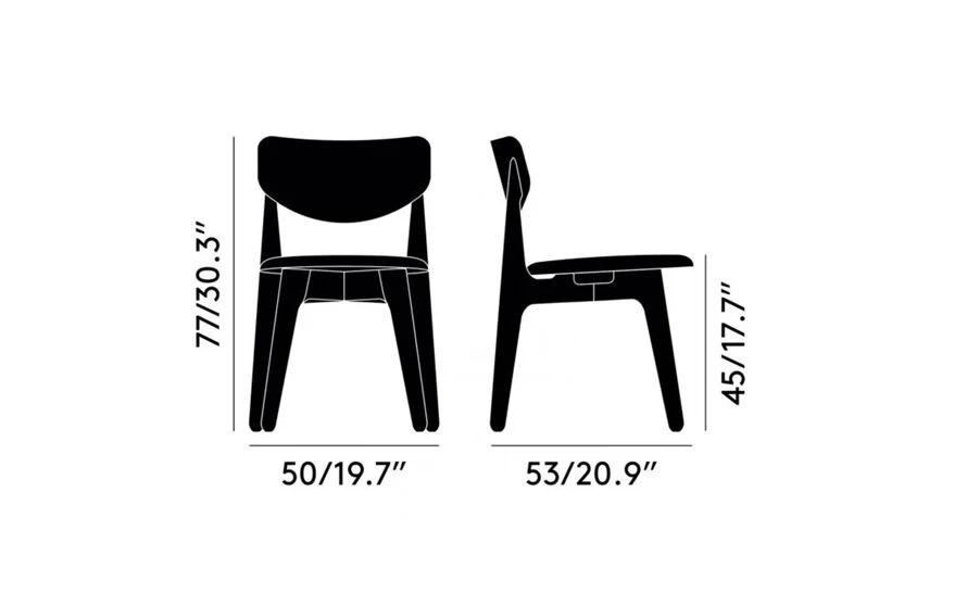 Tom Dixon Slab Side Chair Upholstered 9 Tom Dixon Slab Side Chair Upholstered - Image 7