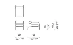 Sofa With Arms Lounge Chair -Chair Sales sofa with arms lounge chair shiro kuramata cappellini 4