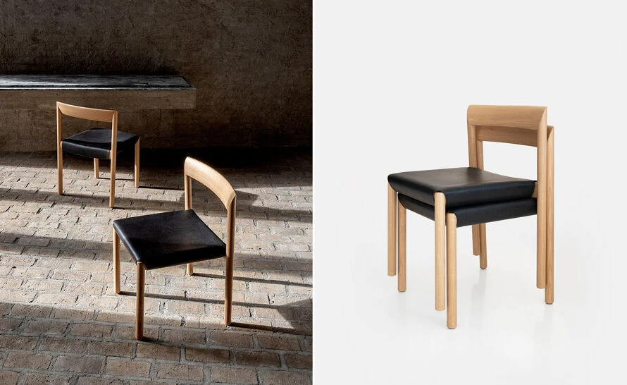 Stax Stacking Chair 6 Stax Stacking Chair - Image 4