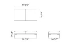 Steeve Two Seat Bench -Chair Sales steeve 2 seat bench jean marie massaud arper 4