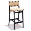 Jens Risom Stool With Webbed Back -Chair Sales stool webbed back jens risom knoll 1