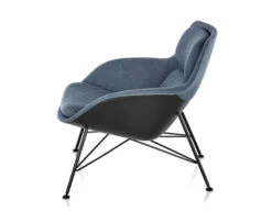 Striad™ Low Back Lounge Chair With Wire Base -Chair Sales striad low back wire base lounge chair jehs laub herman miller 3