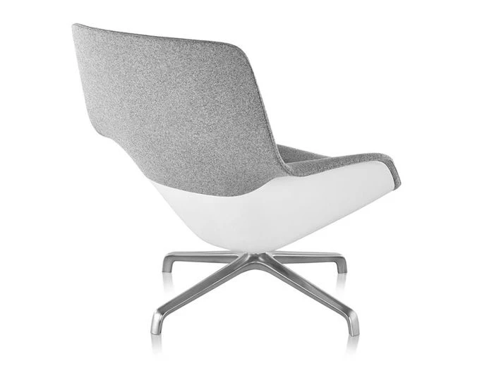 Striad™ Mid Back Lounge Chair With 4 Star Base 6 Striad™ Mid Back Lounge Chair With 4 Star Base - Image 4