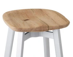Su Small Stool With Wood Seat -Chair Sales su small stool wood seat nendo emeco 4