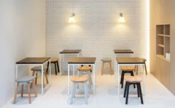 Su Small Stool With Wood Seat -Chair Sales su small stool wood seat nendo emeco 5