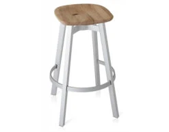 Su Stool With Wood Seat -Chair Sales su stool wood seat nendo emeco 2