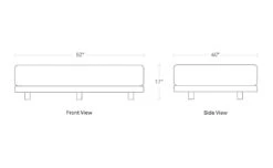 Sunday Large Ottoman -Chair Sales sunday large ottoman blu dot 14