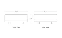 Sunday Small Ottoman -Chair Sales sunday small ottoman blu dot 11