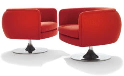 D'urso Swivel Lounge -Chair Sales swivel lounge seating knoll 4